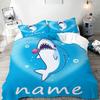 Cartoon Shark Duvet Cover Custom Size Images Anime Cartoons Scenery Pets Pos All Pictures Gifts For Kids