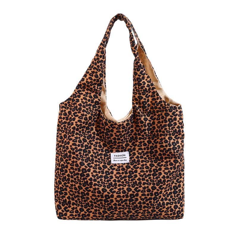 Trendy Street Style Black Brown White Summer Tote Bag For Daily Use