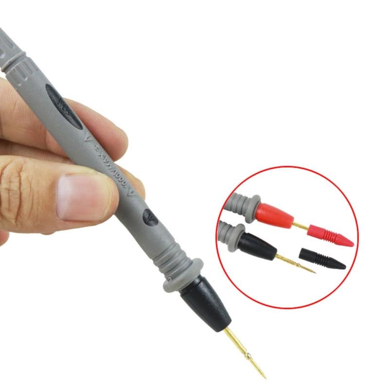 1000V 20A 10A Digital Multimeter Sample Test Leads Pin Needle Tip MultiMeter Tester Leads Probes Wire Pen Cable