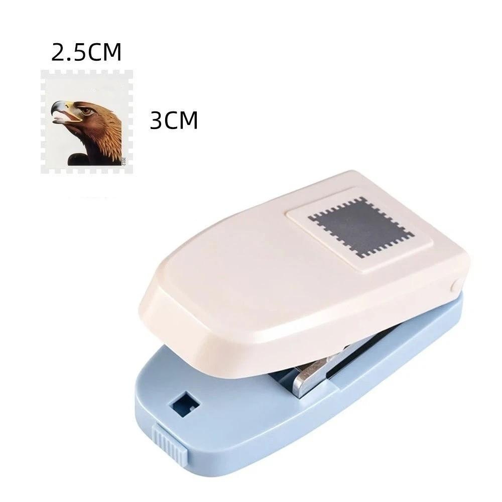 Handheld Stamp Cutter Large Paper Crafting Tool DIY Tools Stamp Hole Puncher Card Making