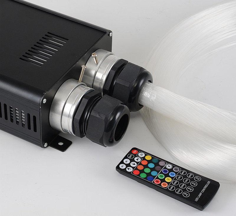 Bright Optical Fiber Car Ambient Light Strip, MMA Transparent Soft Plastic