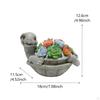 Turtle Garden Outdoor Statue Solar Lamp Craft Resin Cute Decor Decoration Figurine