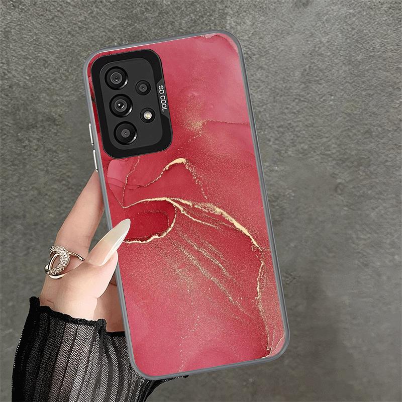 

Gold Granite Marble Pattern Shockproof Phone Case for Samsung A17 A16 A15 A14 A37 A57 A36 A56 A26 A35 A55 A25 A34 A54 A24 A13 A2 Samsung A24