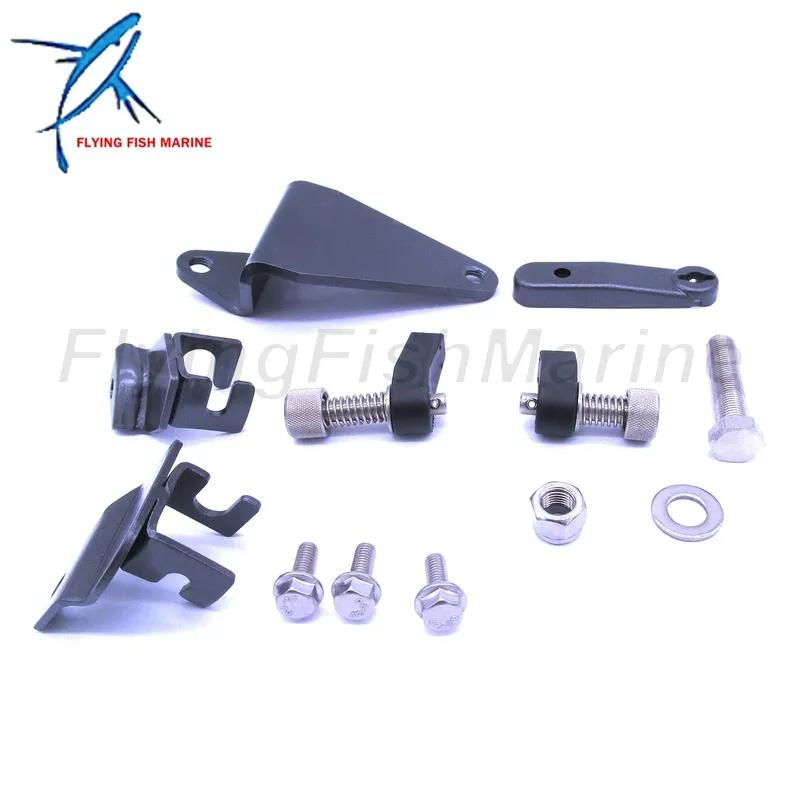 Outboard Engine 689-48501-50 Remote Control Attachment Assy for Yamaha Boat Motor 30HP