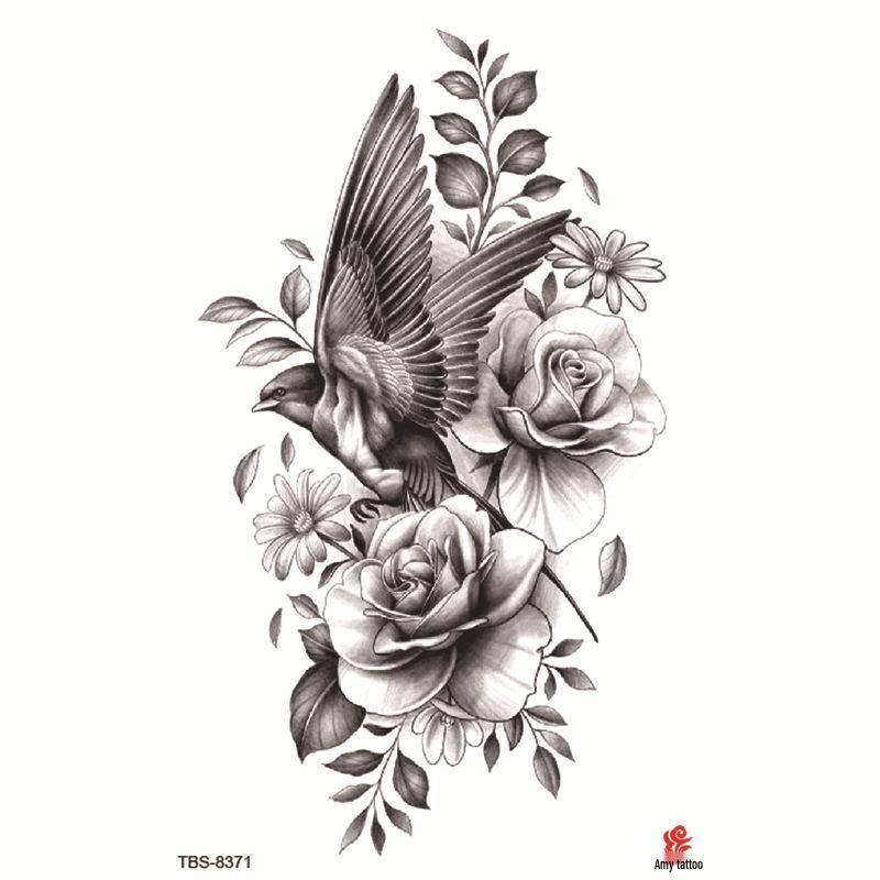 Set mic de tatuaje autocolante totem și simbol impermeabile pentru antebraț