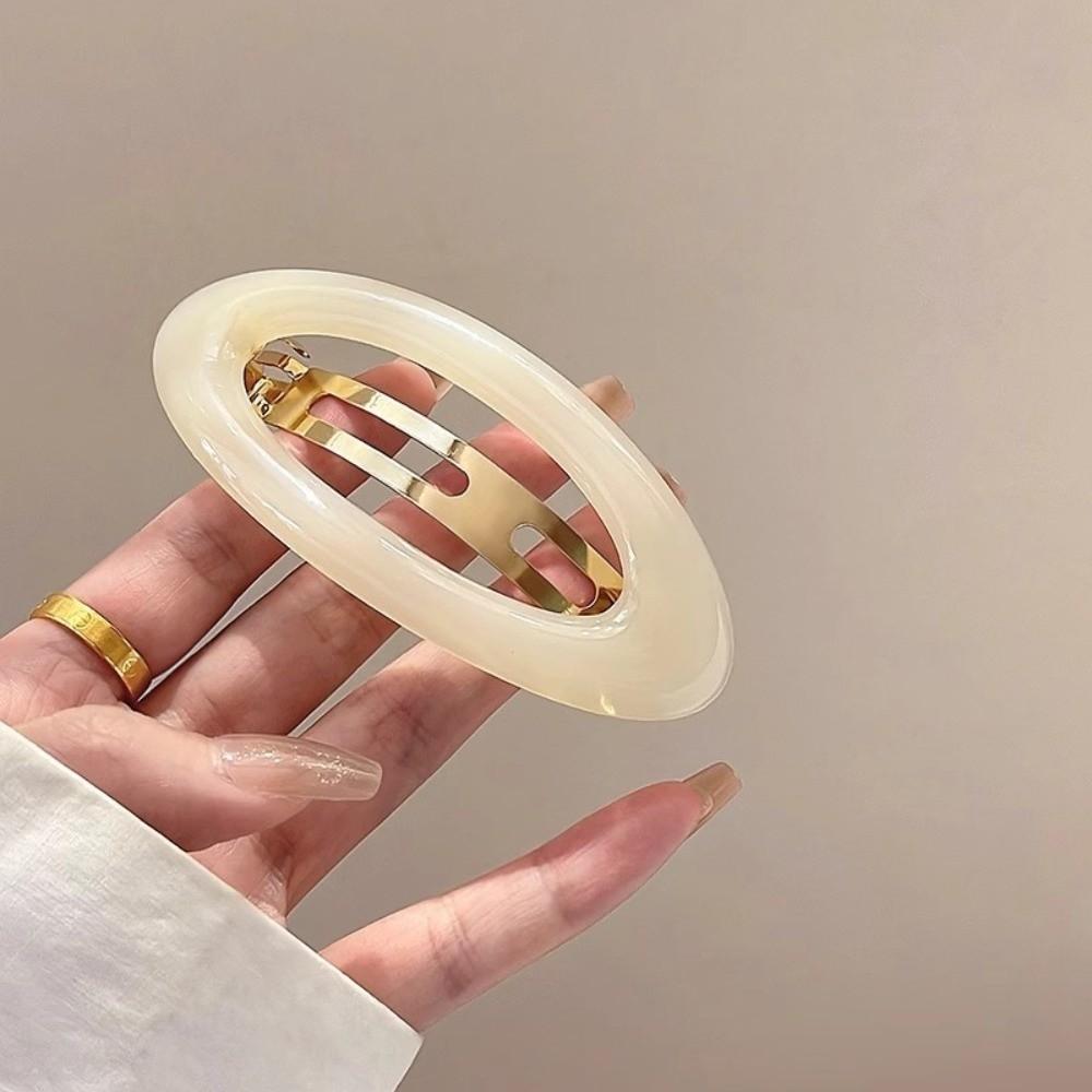 Pinces à cheveux simples en métal et gelée, porte-queue de cheval, barrettes de mode, accessoires pour cheveux