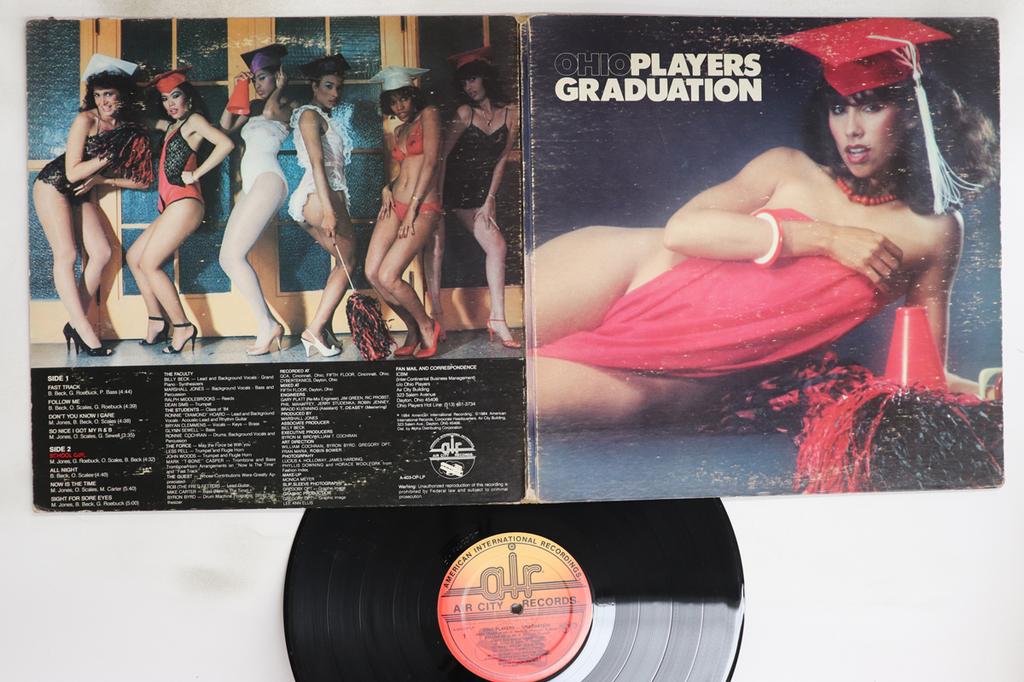 LP Record OHIO PLAYERS - Graduation A403OPLP AIR CITY 1984 US Soul/Funk Used