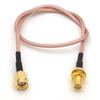 SMA-JK To SMA Male-Female RG316 Antenna Extension Cable with Inner Thread
