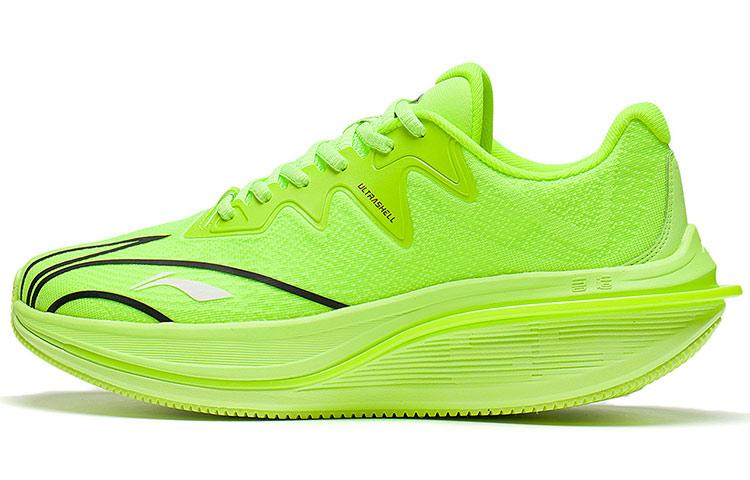 Li Ning WuShi 5S 2.0 Беговые кроссовки для бега трусцой Амортизация Скользкая подошва Низкие беговые кроссовки Мужские ARSS043-4 46