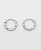 Iamj [925 Silver] Mare Hoop Earrings