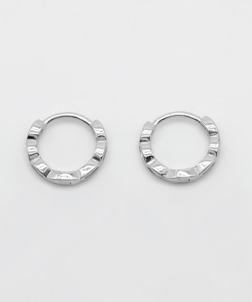 Iamj [925 Silver] Mare Hoop Earrings
