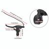 Durable 3PIN Scooter Brake Lever Aluminium Alloy With Bell Power Off Brake Lever Brake Lever Replacement Replacement Parts