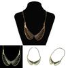 Fashionable Retro Angel Wing Pendant Women Metal Necklace Accessory