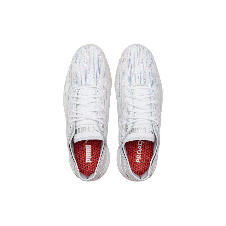 Puma Proadapt Spectra Cushioning Low Top Golf Shoes Men Golf Shoes White Blue Orange 195694-01