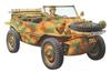 Tamiya Military Miniature Series 224 German Army Schwimmwagen 166 Plastic Model Kit 35224 1/35 No. Pkw.K2s