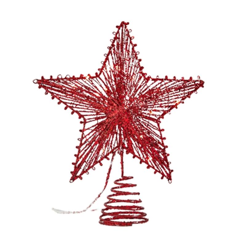 Festive Christmas Tree Star Toppers Perfect Addition To Holiday Decorations