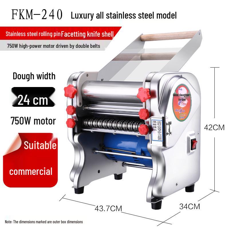 Automatic Household Dough Press: Electric Noodle and Dumpling Skin Machine with Free Shipping