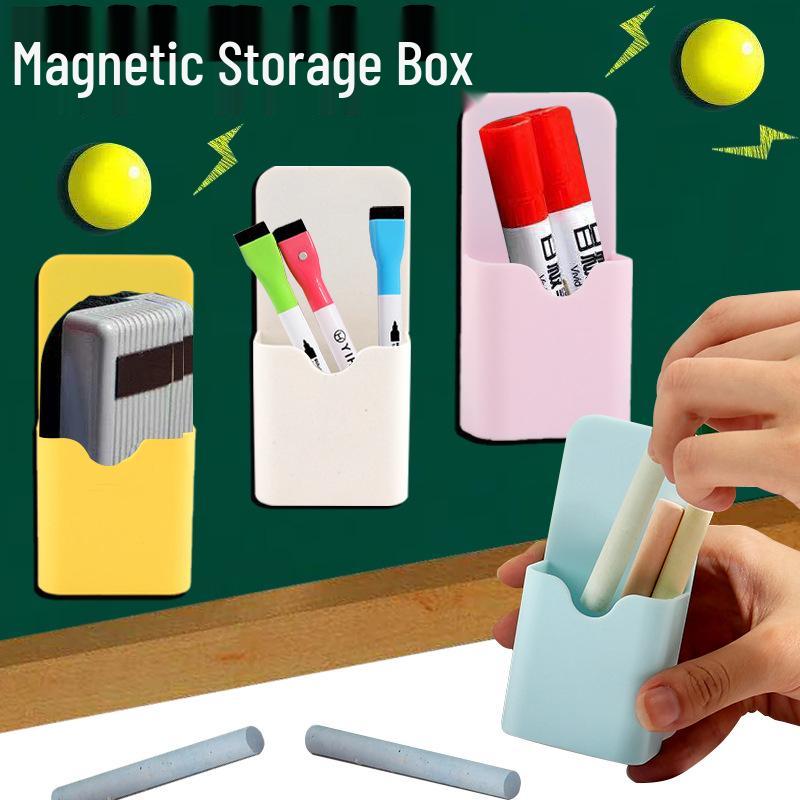 Multifunctional Mini Magnetic Whiteboard and Chalk Holder