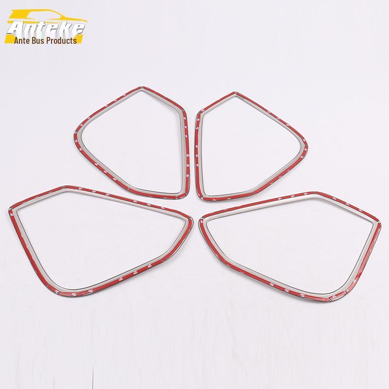 Lingxuan Stainless Steel Speaker Cover Frame for Car Audio Box.