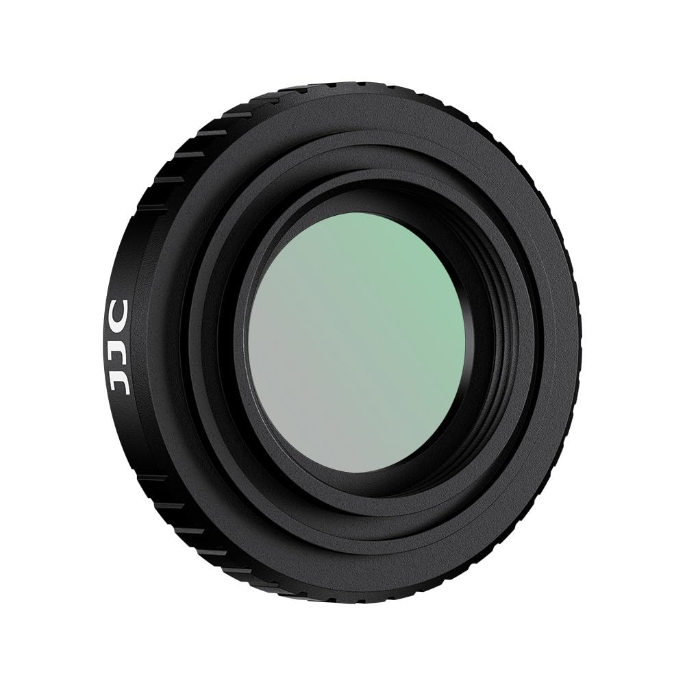 JJC UV Filter Lens Cap Front Lens Ring Kit for DJI Osmo Action 5 Pro 4 UV Optical High Glass Lens Lens Silicone Lens Cover Included Lens Easy for