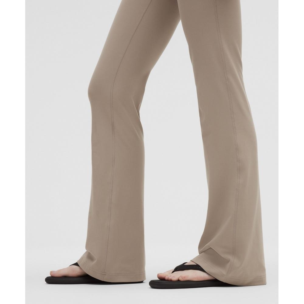 Lululemon Groove Nulu High Rise Flared Pant  Regular Warm Ash Grey