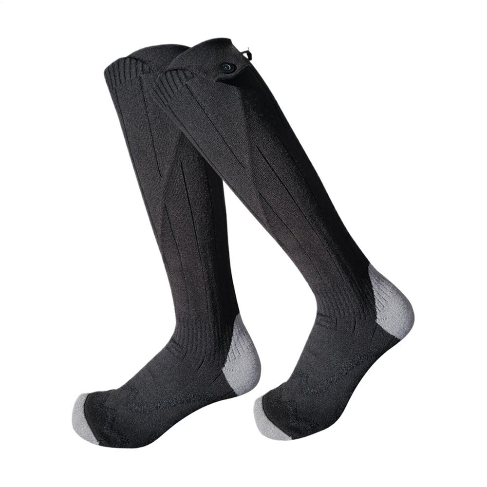 Electric Heated Socks Cordless 4 Levels Rechargeable Foot Warmers Heated Ski Socks Foot Warmers For Outdoor Hunting Riding