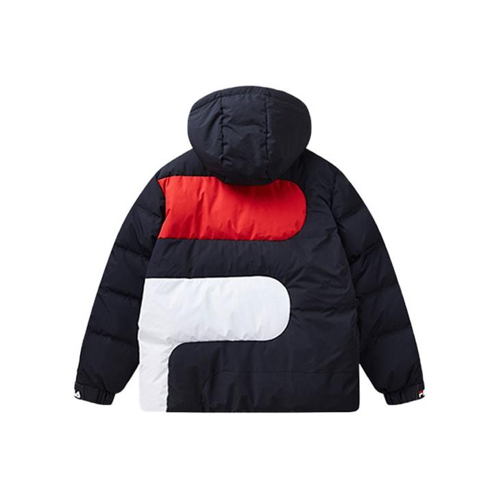 New FILA Down Jackets Men's Blue F51M148920FNV