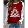 3D Printed Long Sleeve Round Collar Hoodie3d Print Long Sleeve Crew Neck Sweater