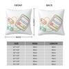 Famicom Pillow Case Super Famicom Polyester Bed Pillowcase Zipper Summer Funny Cover