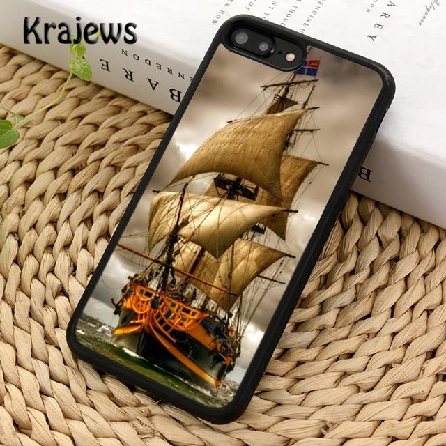 

sailing ship boat Colorful Phone Case For iPhone 17 Air 16 15 14 plus 12 13 pro max coque iPhone 13pro