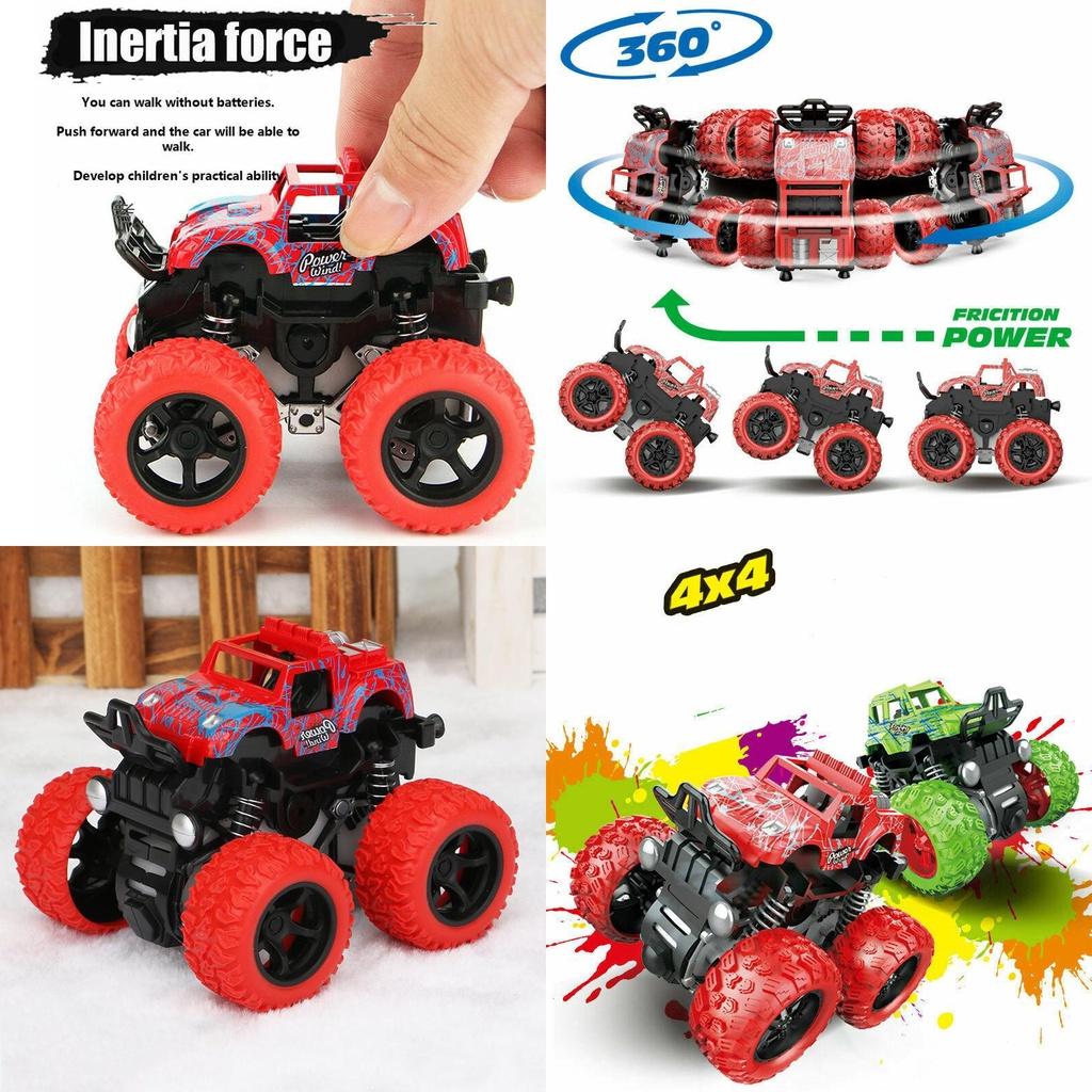 High-quality Inertia Car Off-road Vehicle With Crack Wheel For Kids Fun And Learning