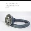 Double Bowl Kitchen Sink Drain Pipe Kit Leak Proof Anti Blocking UV Resistant Long Lifespan for Outdoor Patio Kitchen Sinks