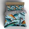 Fishing Lure Pattern Bedding Duvet Cover Sets Duvet Covers Pillowcases, Birthday Gifts (1 * Duvet Cover 2 * Pillowcases, Without Duvet Insert)