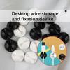 Pack Of 10 Adhesive Cable Clips Holders For Organizing Power And Charging Cords Ideal For Office Desks And Home Use