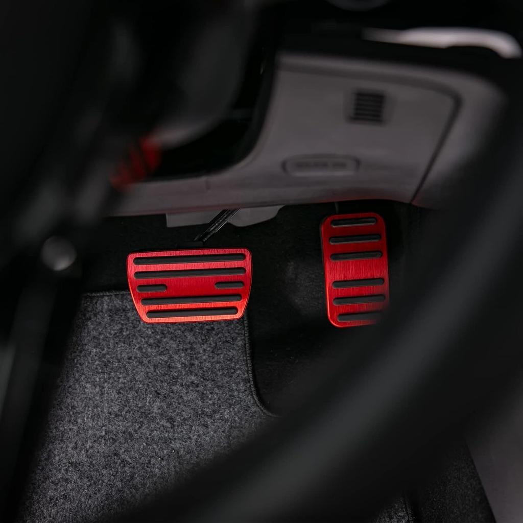 CKE Compatible With Honda Civic CRV Odyssey Pilot Passport Ridgeline Ight Accessories Sporty Car Pedals Foot Pedal Covers Brake And Accelerator Pedal