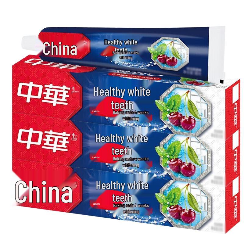 Zhonghua Jian Chibai Baking Soda Fruit Toothpaste (3-Pack)