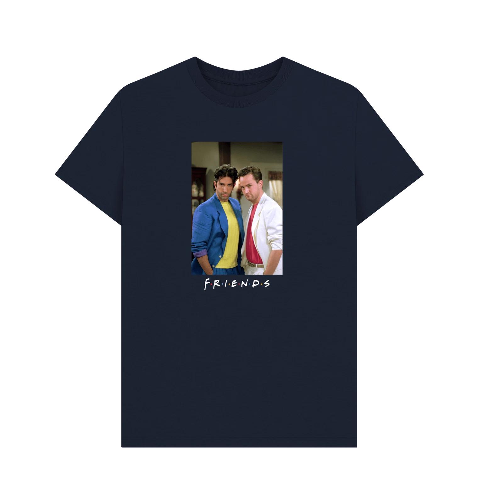 PREMIUM OFFICIAL Friends Friends Ross & Chandler Unisex T-Shirt L
