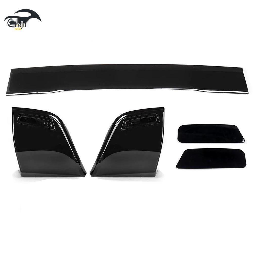 Carbon Fiber Rear Spoiler with Gurney Flap for Mitsubishi EVO 2003-2007