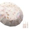 Floral 32-Bone Folding Women's Umbrella with Sun & Rain Protection