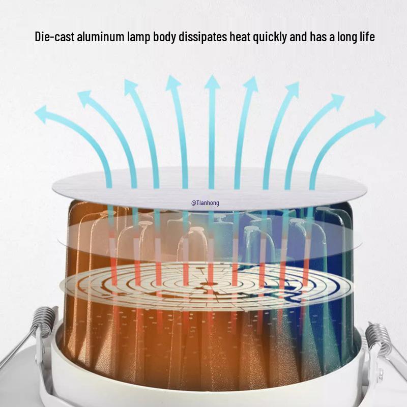 Recessed Super Bright Ceiling Downlight for Home and Commercial Spaces