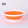 Multi Purpose Fishing Basin Foldable Silicone Bait Basin, Collapsible Lure Bowl, Portable Mixing Bucket Container, Outdoor Angling Accessories