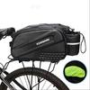 Mountain Bike Rear Rack Hard Shell Bag, 10L Pannier for Cycling