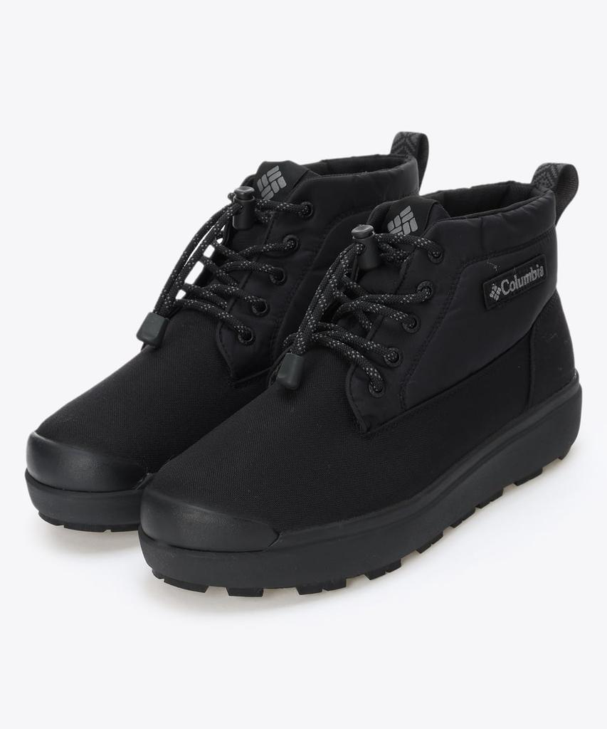 Columbia Sapland Three Chukka Waterproof Infinity Size Black Omni-Heat Boots, YU8549, 26.0cm,