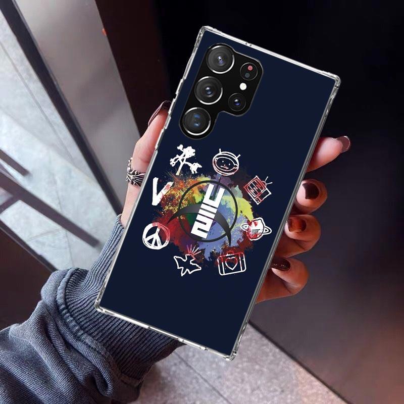 Band U-U2 Rock Phone Case For Samsung Galaxy S26 S25 Edge S24 S23 Ultra S22 Plus S21 S20 FE Soft TPU Back Cover Funda Galaxy S25