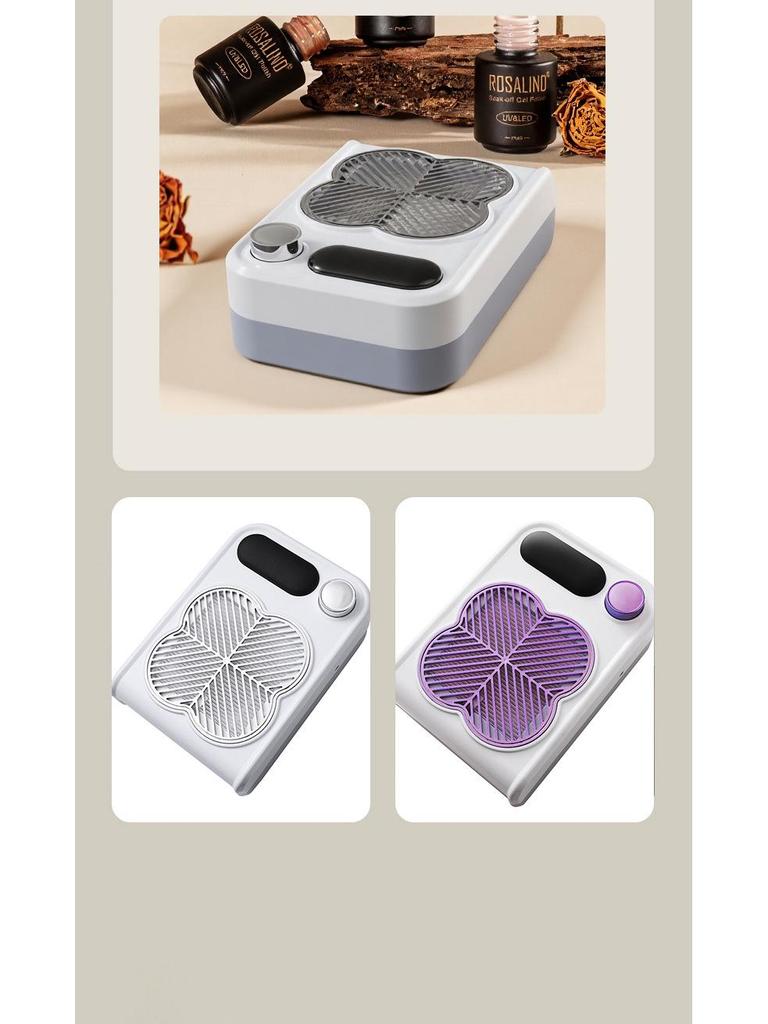 Adjustable Speed Nail Dust Collector with Circulating Filter for Home Manicure