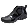 2024 Men Outdoor Fishing Shoes Punk Ankle Rubber Boots Waterproof Black Color Strong Blocking Water Shoes Wellies Kitchen Shoes