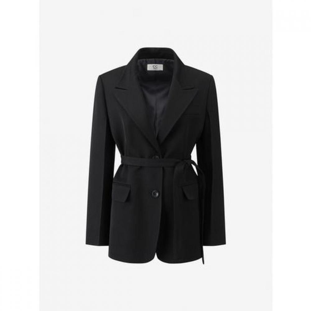 Cc Collect Classic Belted Tailored Jacket C261msf003