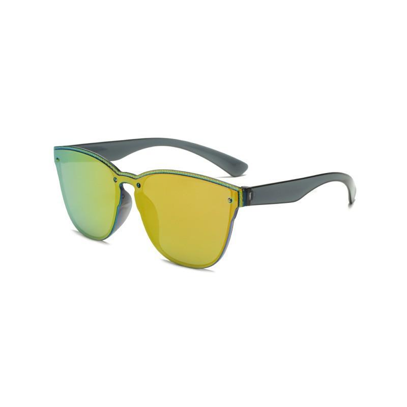 Rice Nail Square Frame Glasses Candy Color Sunscreen Uv Protection Sunglasses Personalized Retro Sunglasses