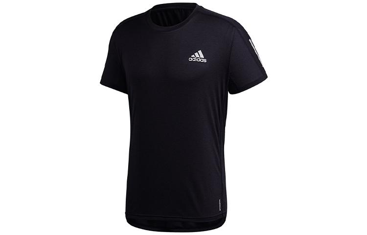 

Adidas T Shirts Men s Black Crew Neck Moderate Straight Fit GC7873 S