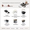 Tang Feng High-End Gongfu Tea Set with Integrated Tea Tray